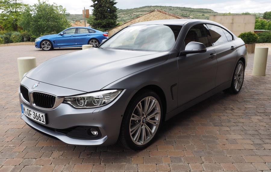  BMW 435i Gran Coupe Individual Frozen Cashmere Silver 2014 года  (фото 4 из 10)
